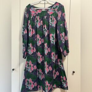 Kerry Cassill 100% cotton dress oversized S